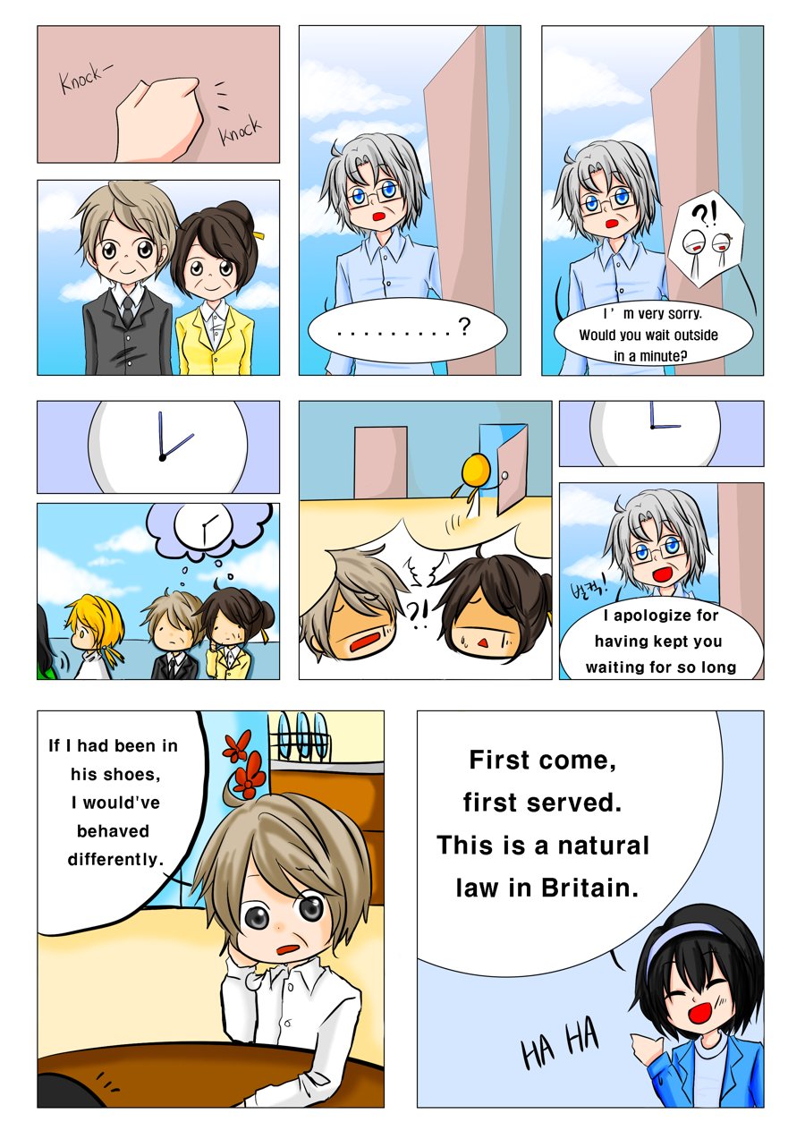 cartoon strip